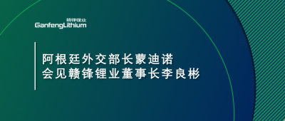 阿根廷外交部长蒙迪诺会见KY开元官网锂业董事长李良彬